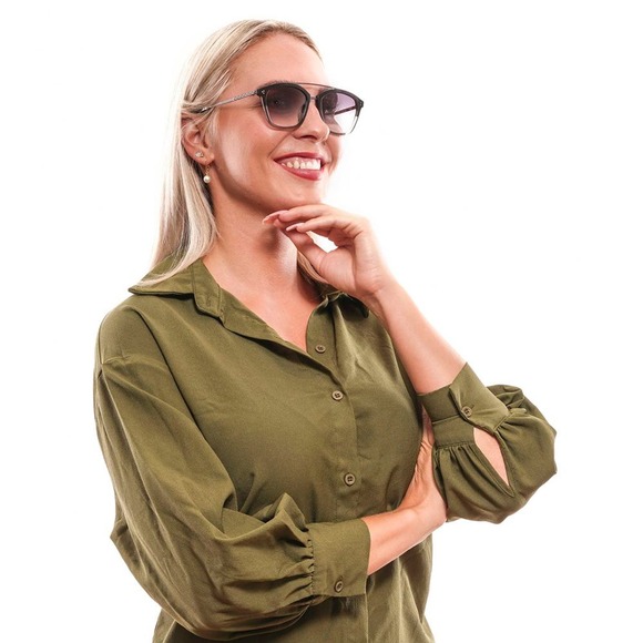 Hally & Son Black Unisex Sunglasses/One Size/Black main image 5